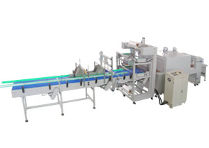 HG-900 Automatic linear heat shrinkable film packaging machine